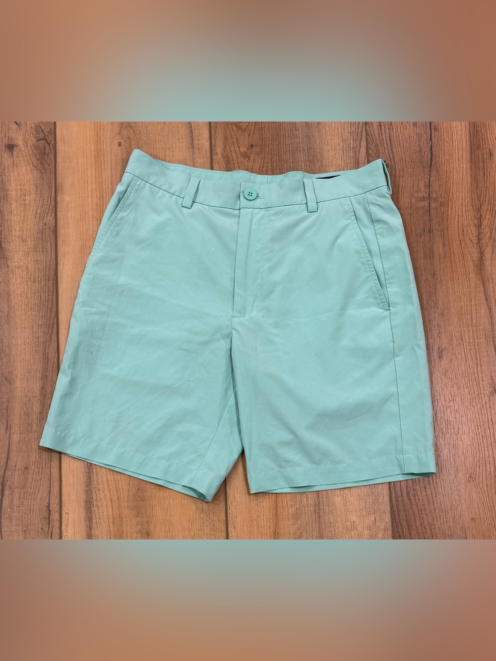Vineyard Vines Men's Aqua Flat Front Shorts